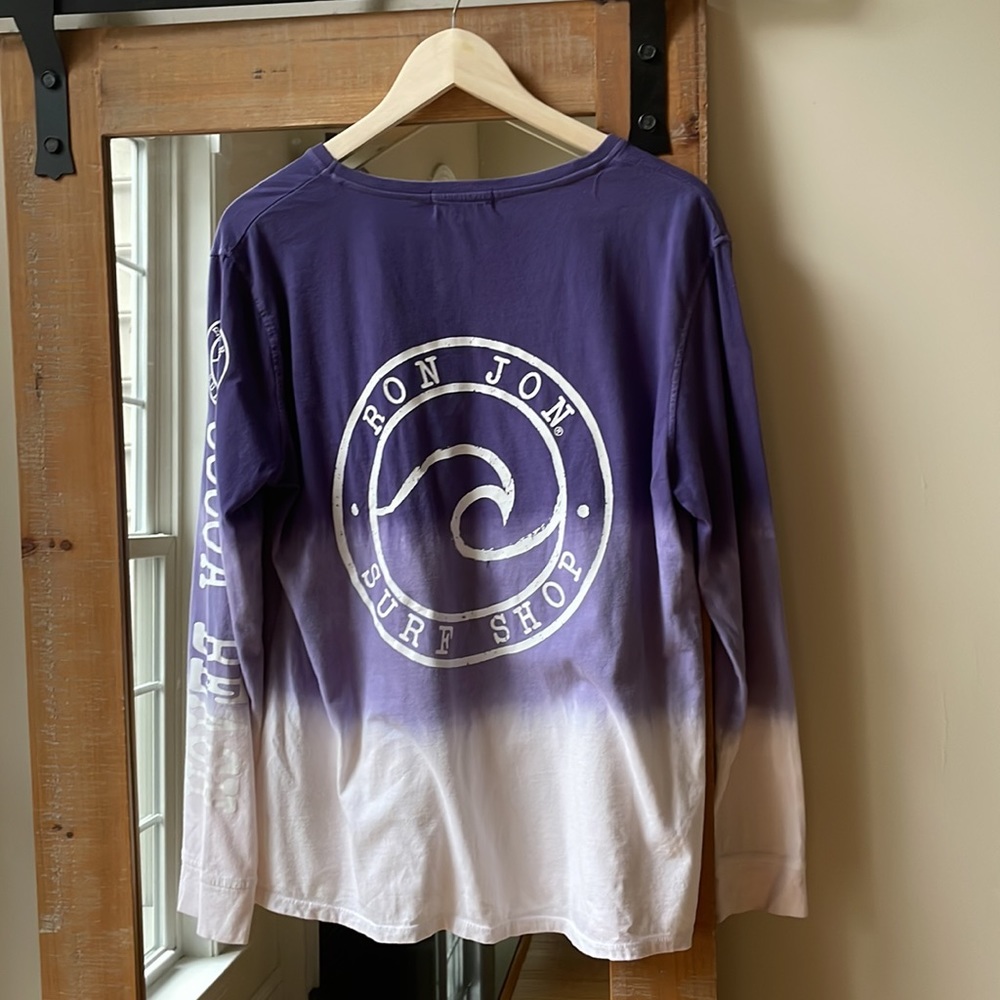 Ron Jon Surf Shop Tye Dye Ombre Long Sleeve Tee Size M